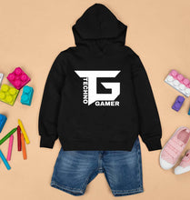 Load image into Gallery viewer, Techno Gamer Kids Hoodie for Boy/Girl-Black-Ektarfa.online