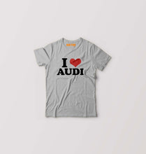 Load image into Gallery viewer, I LOVE AUDI T-Shirt for Boy/Girl-Grey-Ektarfa.online