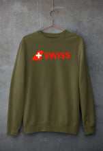 Load image into Gallery viewer, swiss Sweatshirt for Men/Women-Olive Green-Ektarfa.online