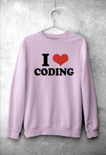 Load image into Gallery viewer, I LOVE CODING Sweatshirt for Men/Women