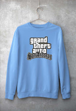 Load image into Gallery viewer, GTA San Sweatshirt for Men/Women-Baby Blue-Ektarfa.online