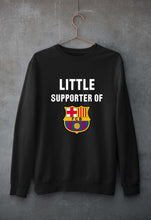 Load image into Gallery viewer, Little Supporter Barcelona Unisex Sweatshirt for Men/Women-Black-Ektarfa.online