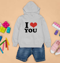 Load image into Gallery viewer, I LOVE YOU Hoodie for Boy/Girl