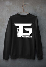 Load image into Gallery viewer, Techno Gamer Unisex Sweatshirt for Men/Women-Black-Ektarfa.online