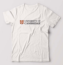 Load image into Gallery viewer, Cambridge University T-Shirt for Men-White-Ektarfa.online