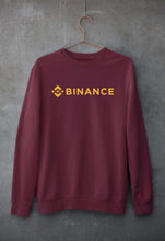 Load image into Gallery viewer, binance Sweatshirt for Men/Women-Maroon-Ektarfa.online