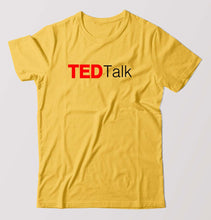 Load image into Gallery viewer, Ted Talk T-Shirt for Men-Golden Yellow-Ektarfa.online