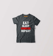 Load image into Gallery viewer, eat sleep conquer repeat T-Shirt for Boy/Girl-Ektarfa.online