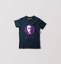 Load image into Gallery viewer, Jimi Hendrix Kids T-Shirt for Boy/Girl-Petrol Blue-Ektarfa.online