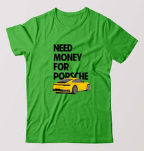 Load image into Gallery viewer, Porsche (Need Money) T-Shirt for Men-flag green-Ektarfa.online