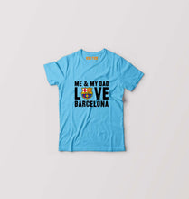 Load image into Gallery viewer, Love Barcelona Kids T-Shirt for Boy/Girl-Light Blue-Ektarfa.online