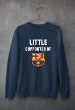 Load image into Gallery viewer, Little Supporter Barcelona Unisex Sweatshirt for Men/Women-Navy Blue-Ektarfa.online