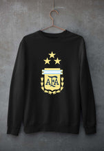 Load image into Gallery viewer, Argentina Football Unisex Sweatshirt for Men/Women-Black-Ektarfa.online