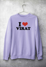 Load image into Gallery viewer, I LOVE VIRAT Sweatshirt for Men/Women