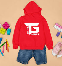 Load image into Gallery viewer, Techno Gamer Kids Hoodie for Boy/Girl-Red-Ektarfa.online