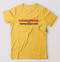 Load image into Gallery viewer, terminator T-Shirt for Men-Golden Yellow-Ektarfa.online