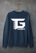 Load image into Gallery viewer, Techno Gamer Unisex Sweatshirt for Men/Women-Navy Blue-Ektarfa.online