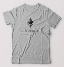 Load image into Gallery viewer, Ethereum T-Shirt for Men-Grey Melange-Ektarfa.online