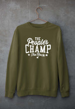 Load image into Gallery viewer, The Rock - The People's Champ Sweatshirt for Men/Women-Olive Green-Ektarfa.online