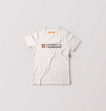 Load image into Gallery viewer, Cambridge University Kids T-Shirt for Boy/Girl-White-Ektarfa.online