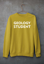 Load image into Gallery viewer, Geology Student Unisex Sweatshirt for Men/Women-Mustard Yellow-Ektarfa.online