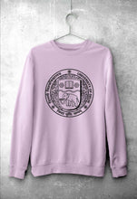 Load image into Gallery viewer, delhi university (DU) Unisex Sweatshirt for Men/Women-Light Pink-Ektarfa.online