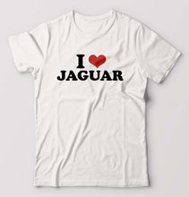 Load image into Gallery viewer, I LOVE JAGUAR T-Shirt for Men-White-Ektarfa.online