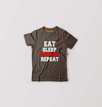 Load image into Gallery viewer, eat sleep conquer repeat T-Shirt for Boy/Girl-Ektarfa.online