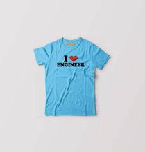 Load image into Gallery viewer, I LOVE ENGINEER T-Shirt for Boy/Girl-Light Blue-Ektarfa.online