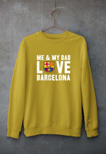 Load image into Gallery viewer, Love Barcelona Unisex Sweatshirt for Men/Women-Mustard Yellow-Ektarfa.online
