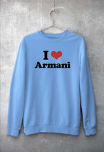 Load image into Gallery viewer, I Love Armani Sweatshirt for Men/Women