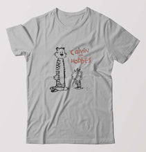 Load image into Gallery viewer, calvin hobbes T-Shirt for Men-Grey Melange-Ektarfa.online