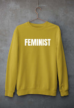 Load image into Gallery viewer, feminist Sweatshirt for Men/Women-Mustard Yellow-Ektarfa.online