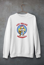Load image into Gallery viewer, Los Pollos Hermanos Breaking Bad Unisex Sweatshirt for Men/Women-White-Ektarfa.online