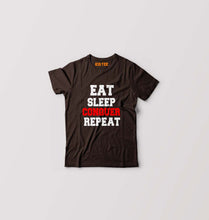 Load image into Gallery viewer, eat sleep conquer repeat T-Shirt for Boy/Girl-Ektarfa.online