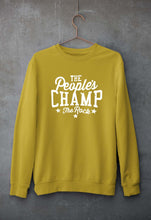 Load image into Gallery viewer, The Rock - The People's Champ Sweatshirt for Men/Women-Mustard Yellow-Ektarfa.online