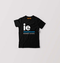 Load image into Gallery viewer, IE University T-Shirt for Boy/Girl-Black-Ektarfa.online