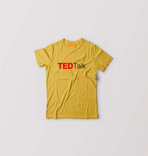 Load image into Gallery viewer, Ted Talk T-Shirt for Boy/Girl-Golden Yellow-Ektarfa.online