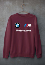 Load image into Gallery viewer, BMW Motersport Unisex Sweatshirt for Men/Women-Maroon-Ektarfa.online