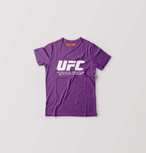Load image into Gallery viewer, UFC Kids T-Shirt for Boy/Girl-Purple-Ektarfa.online