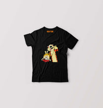 Load image into Gallery viewer, calvin hobbes T-Shirt for Boy/Girl-Black-Ektarfa.online