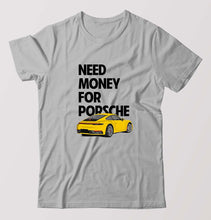 Load image into Gallery viewer, Porsche (Need Money) T-Shirt for Men-Grey Melange-Ektarfa.online