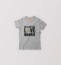 Load image into Gallery viewer, Love Real Madrid Kids T-Shirt for Boy/Girl-Grey-Ektarfa.online