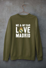Load image into Gallery viewer, Love Real Madrid Unisex Sweatshirt for Men/Women-Olive Green-Ektarfa.online