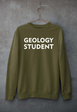 Load image into Gallery viewer, Geology Student Unisex Sweatshirt for Men/Women-Olive Green-Ektarfa.online