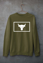 Load image into Gallery viewer, Bull Unisex Sweatshirt for Men/Women-Olive Green-Ektarfa.online