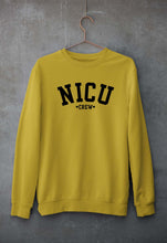 Load image into Gallery viewer, NICU crew Sweatshirt for Men/Women-Mustard Yellow-Ektarfa.online