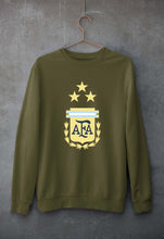 Load image into Gallery viewer, Argentina Football Unisex Sweatshirt for Men/Women-Olive Green-Ektarfa.online