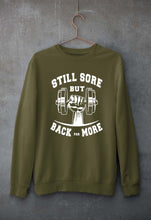 Load image into Gallery viewer, Gym Unisex Sweatshirt for Men/Women-Olive Green-Ektarfa.online