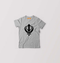 Load image into Gallery viewer, sikh T-Shirt for Boy/Girl-Grey-Ektarfa.online